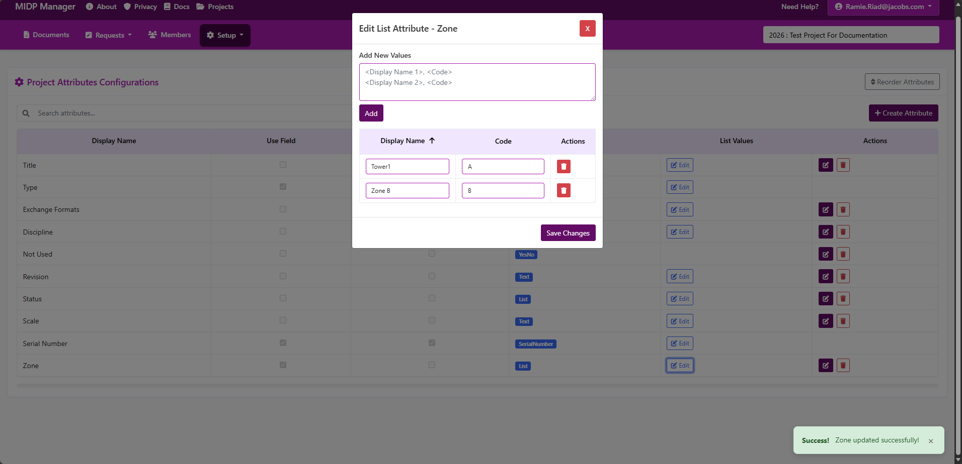 Attribute in create form placeholder